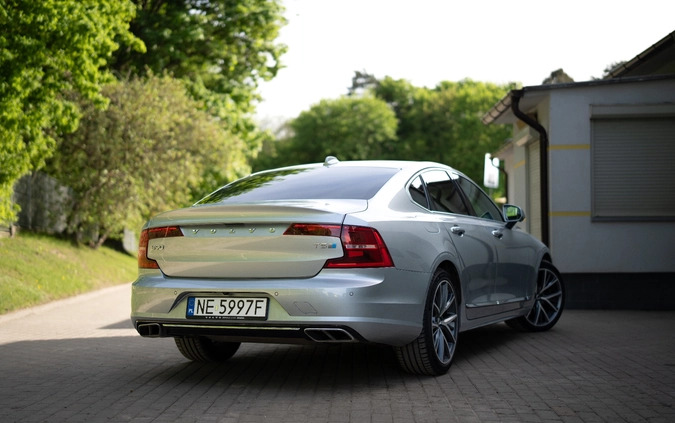 Volvo S90 cena 119000 przebieg: 127875, rok produkcji 2018 z Elbląg małe 211